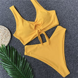 Hot Bikini Chest Knotted Swimwear