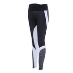 Letter Printed Women Sport Leggings