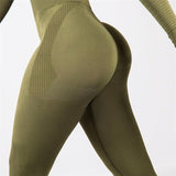 Women Mesh Seamless Yoga Pants