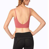 Mesh U shape sports bra