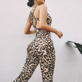 Women Leopard Yoga Pants